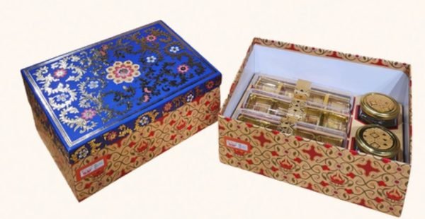 Box code 435 — Premium Sweets and Dry Fruits Box – Series II, premium packaging box by Shree Shyam Baba Packers