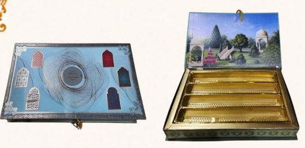 Box code 705 — 4 Line Jombo File & Tray Settings, premium packaging box by Shree Shyam Baba Packers