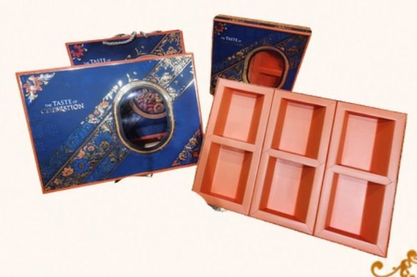 Box code 858 — Dry Fruit Windo Kappa Top Bottom Box (10X15), premium packaging box by Shree Shyam Baba Packers
