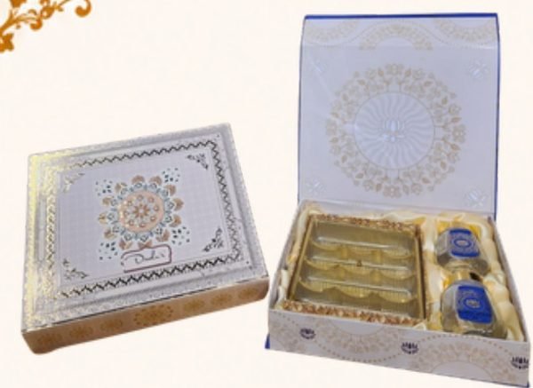 Box code 923 — Premium Sweets and Dry Fruits Box – Series III, premium packaging box by Shree Shyam Baba Packers