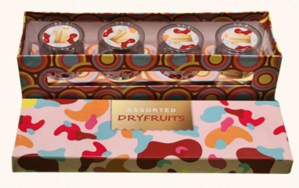 Box code WK- 4 CONTENAR — Dry Fruit Kappa – Series II, premium packaging box by Shree Shyam Baba Packers